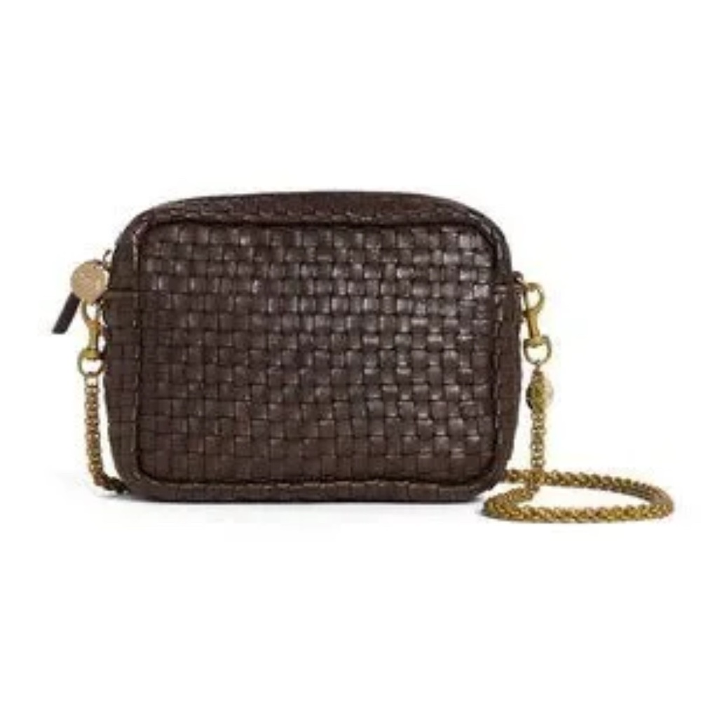BNWT Clare V Midi Sac in tobacco brown leather
